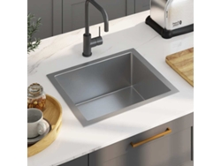 Lavavajillas de cocina de acero inoxidable hecho a mano DKD HOME DECOR