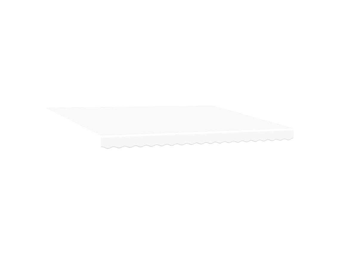 Maison Exclusive - Toldo Retráctil Manual 450 X 350 Cm Poliéster Y Acero
