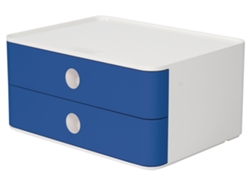 Caja de Gaveta HAN Smart-Box Allison 2 Gavetas Azul Real