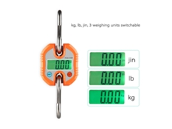 Balanza Digital Portátil Colgante De 150 Kg Con Función De Tara Y Pantalla Lcd Retroiluminada Para Equipaje Y Pescado.