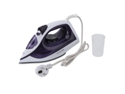 Plancha De Vapor Para Ropa 1600w 210ml Boquillas De Microvapor Planchado En Seco Y Húmedo Para El Hogar Y Viajes Morado