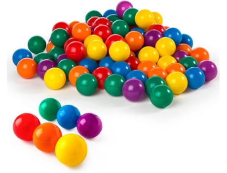 Pack 100 bolas INTEX Fun ballz multicolor (65x65x65 cm - 2 años)