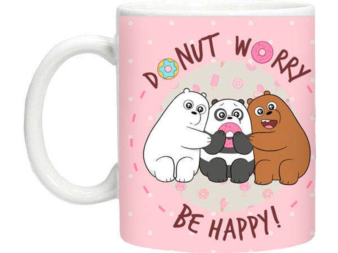 Taza KARACTERMANIA We Bare Bears rosa