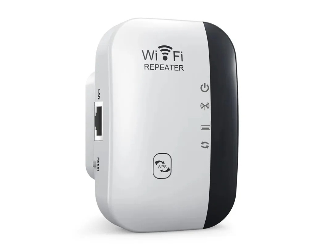 Repetidor remoto Wi-Fi Mdug de 300 Mbps, amplificador Wi-Fi 802.11n, blanco, 4 lámparas