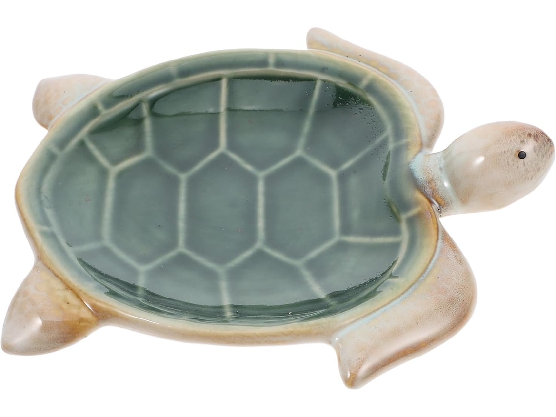 Bandeja De Almacenamiento Decorativa De Resina Con Forma De Tortuga De Nuobesty, Tamaño Grande, Multifuncional Para Llaves.