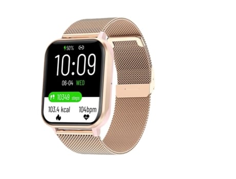 Reloj inteligente para mujer de 1,83 pulgadas, Monitor de salud, termómetro, pulsera para mujer, reloj inteligente con llamada Bluetooth para Andro...