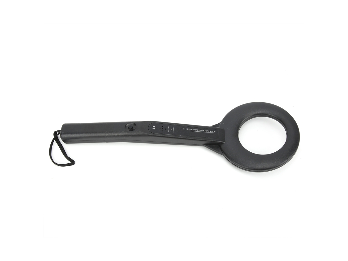 Detector De Metales Portátil Md200 De 360° Para Inspección De Seguridad Con Detección De Precisión.