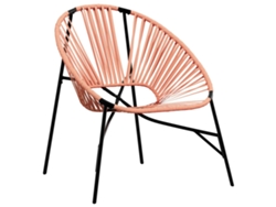 Maison Exclusive - Silla De Jardín Con Forma Huevo Ratán Sintético Naranja Y Negro