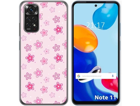 Carcasa Xiaomi Redmi Note 11 TUMUNDOSMARTPHONE Dibujos Flores Multicolor
