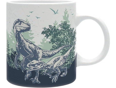 Taza ABYSTYLE Jurassic Park Raptor Country Jurassic World (320 ml)
