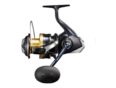 Molinete Spinning Spheros Sw a Preto 10000Pgshimano Fishing