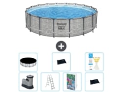 Bestway Piscina Bestway Steel Pro Max Redonda - 549x122 Cm - 8-peças S562