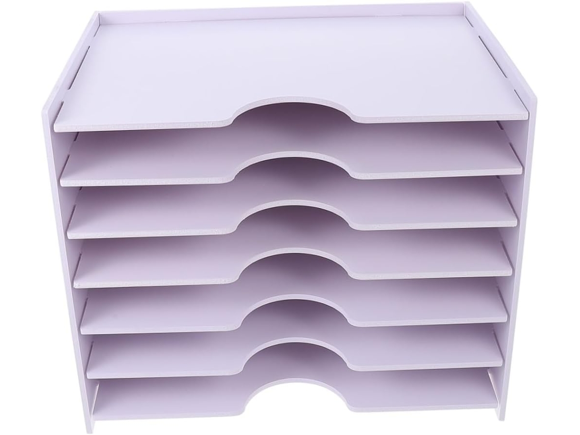 Caja Archivadora De Pvc Blanco, Gran Capacidad, Ligera Y Práctica.