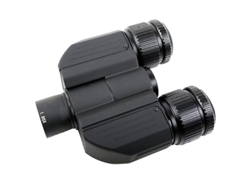 Adaptador de visor monocular a binocular de 1,25 pulgadas para telescopio astronómico, Yizhood (negro)