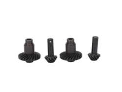 Ymsl Conjunto De Engranajes Helical Para Eje Delantero Y Trasero Con Diferenciales De Acero Para Vehículo Rc Traxxas 1/18 Trx4m Hxl