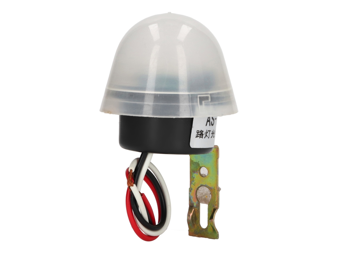 Sensor De Luz Fotoelétrico Para Lâmpadas De Rua Externo Anti-interferência Chuvas Sensível 10a Ac220v