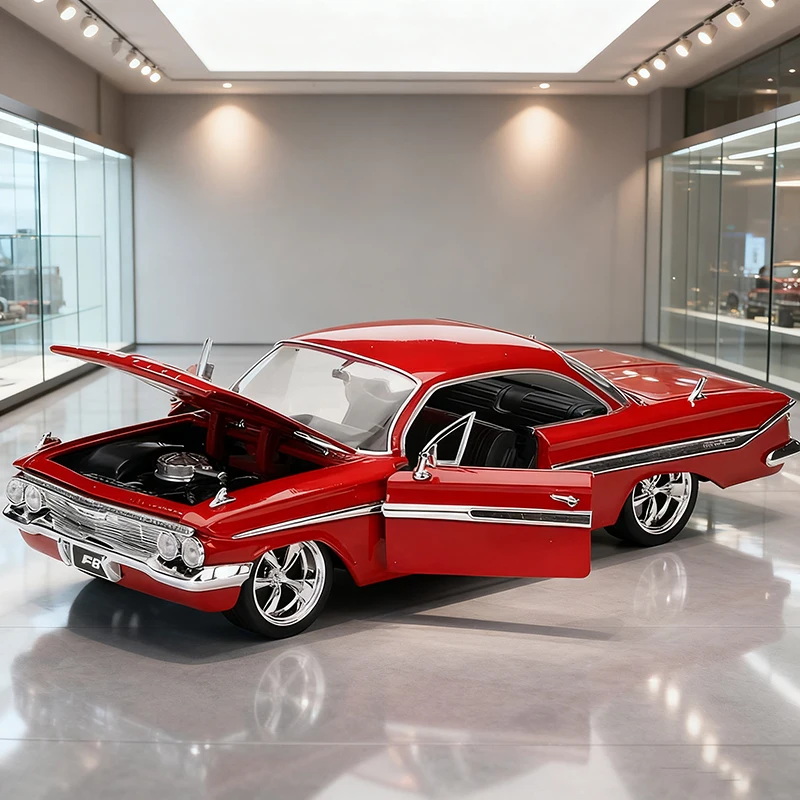 Modelos De Carros Fundidos Em Escala 1:24 E Modelos De Carros De Brinquedo