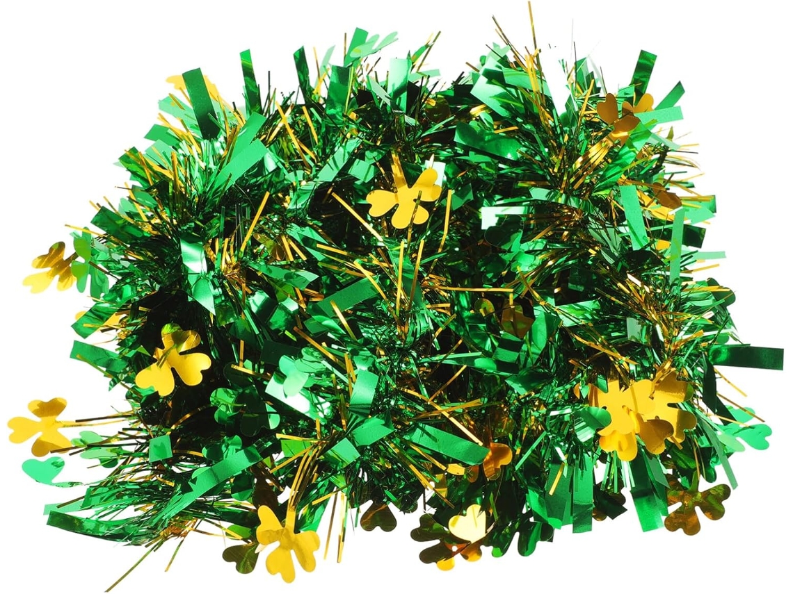 Guirnaldas De Oropel Para El Día De San Patricio, Decoraciones Para Fiestas Irlandesas.
