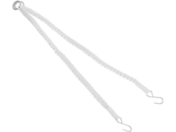 Inoomp Juego De 2 Soportes De Macramé Para Plantas, Hechos De Cuerda De Algodón Con Longitud Ajustable, Colgadores