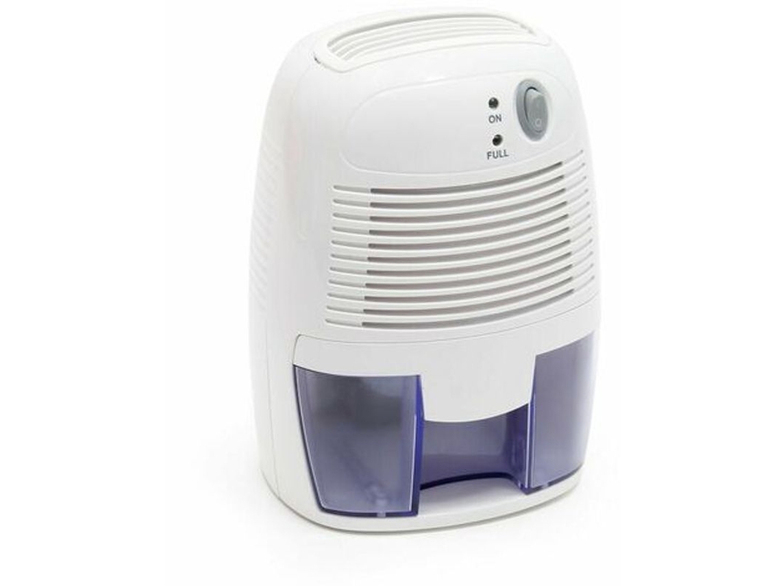 Deshumidificador Peltier De 1 Litro Para Habitaciones De Hasta 20 M², Color Blanco, Con Apagado Automático.