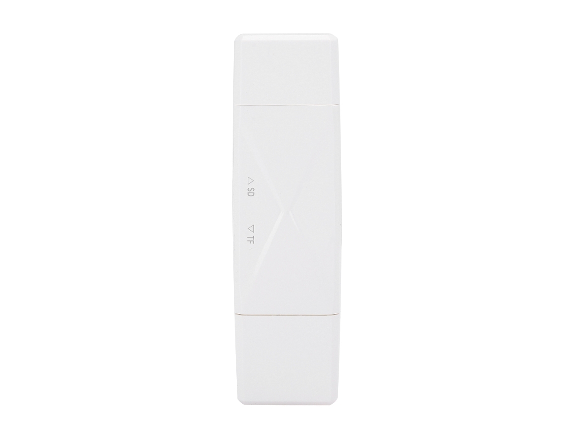 Lector De Tarjetas De Memoria 5 En 1 Usb 2.0 Adaptador De Tarjeta Otg Para Teléfono Móvil Blanco 2.0