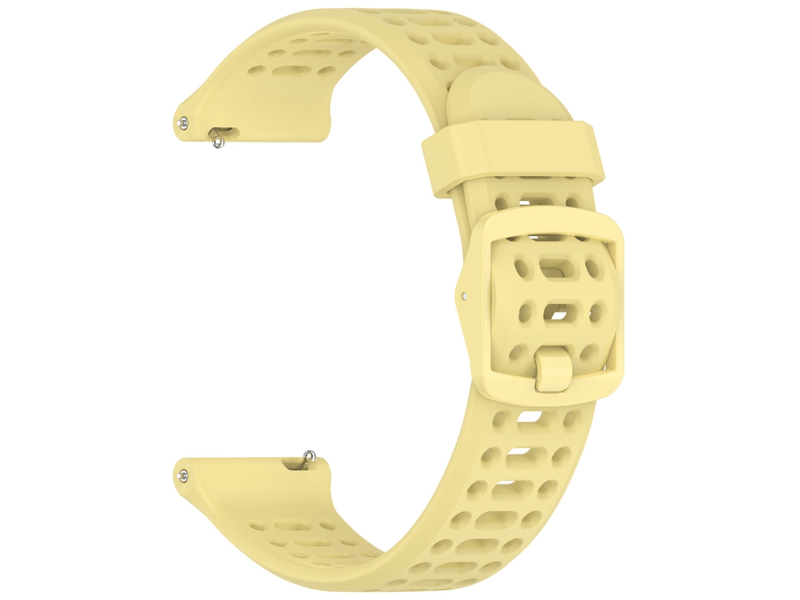 Correa De Silicona De Liberación Rápida Para Coros Pace 2/coros Apex 42mm – 20mm Amarilla