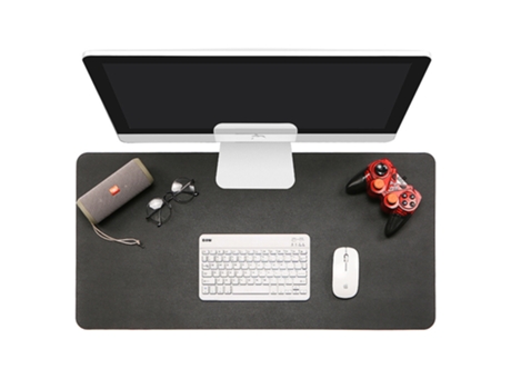 Almohadilla de ratón protectora de succión de escritorio impermeable de 80*40cm Almohadilla de escritorio de cuero grande para teclado y ratón