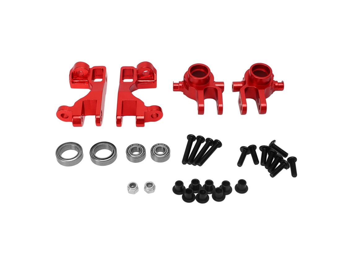 Ymsl Kit De Copas De Dirección C Block De Aleación De Aluminio Para Coches Rc Traxxas Sledge 1/10 Accesorios Rc Rojo Hxl