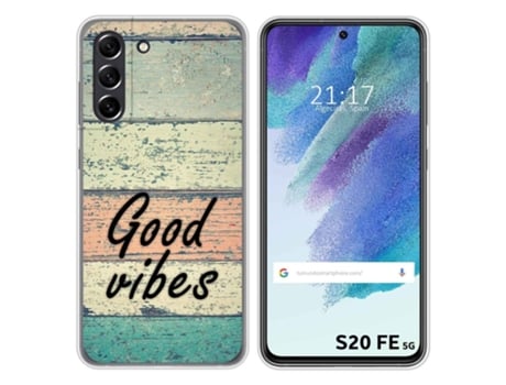 Carcasa Samsung Galaxy S21 FE 5G TUMUNDOSMARTPHONE Dibujos Multicolor