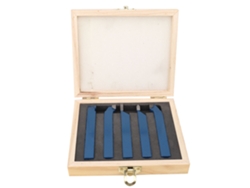 Juego De 5 Machos De Roscar Con Punta De Carburo De 12x12 Mm Para Tornos Y Máquinas De Mecanizado.