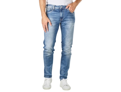 Pantalones PEPE JEANS Stanley Mezclilla Azul (40x34)