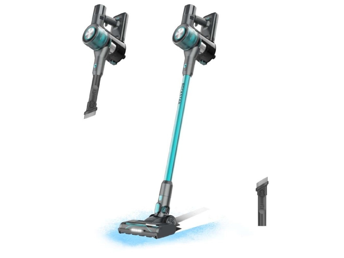 Cecotec Aspiradora Escoba Sin Cable Motor Bldc Conga Rockstar P50. 265w, 80aw Y 20000pa, Cepillo Mixto Antienrredos, 3 Modos