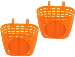 Juego de 2 cestas de plástico para bicicleta infantil Slowmoose