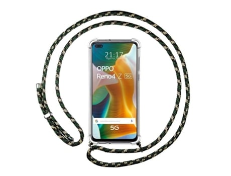 Carcasa Oppo Reno 4Z 5G TUMUNDOSMARTPHONE Colgante Verde