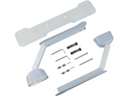 Reposabrazos plegable para inodoro SFUSHOS, no requiere perforación.
