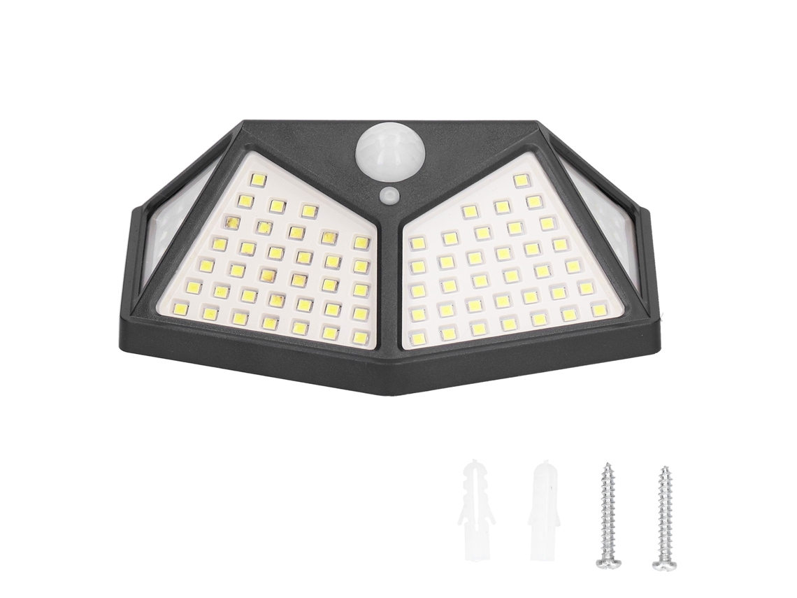 2026-lámpara Solar Exterior Ipx65 Impermeable Con Sensor De Movimiento 3 Modos De Luz Para Jardín Y Corredor