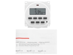 2026 Store-interruptor Programable Inteligente Digital Eléctrico Duradero Con Temporizador (110v)