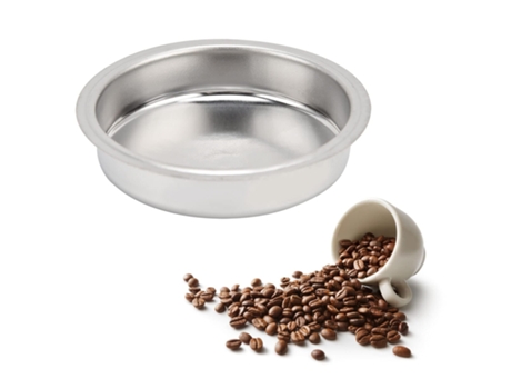 Filtro ciego para máquina de café, filtro ciego de retrolavado de acero inoxidable para máquina de café expreso, 51mm