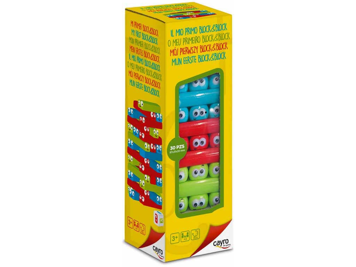 Juego de Lógica CAYRO Mi Primer Block a Block (Edad Minima: 3)