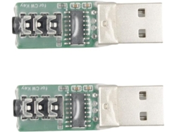 Juego De 2 Conectores Usb Vband Morse Para Teléfono Móvil Y Ordenador.