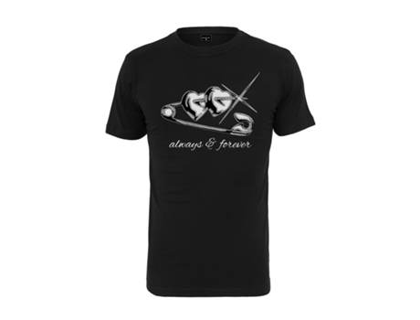 Camiseta de Mujer MISTER TEE Always Ever Negro (XS)