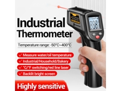 Termómetro Infrarrojo Sin Contacto Aneng Th201 -50℃ A 400℃ Industrial Cocina Automotriz Láser Digital