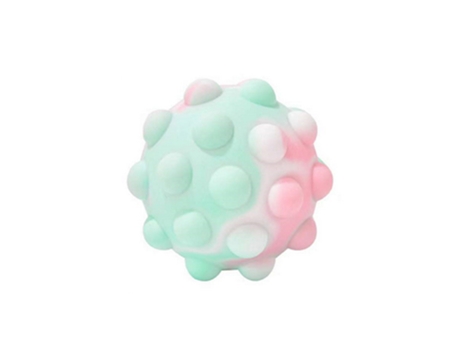 Sensory 3D Balls Toys Push Bubble Stress Balls Juguetes de silicona para niñas adolescentes Age-pastel JEDBESETZT