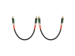 Cable Rca (doble Blindaje, Macho A Macho) Cable De Audio Rca A Rca De Alta Calidad De Sonido