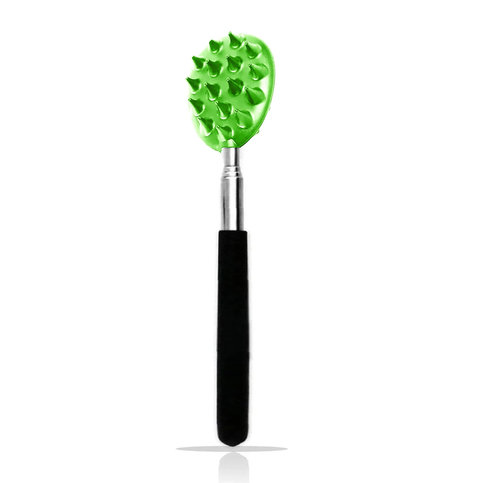 (verde) Masajeador De Espalda Extensible Con 2 Superficies De Raspado Profundo