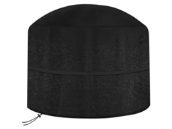 Cubierta grande para fogatas, impermeable, resistente al viento, a los rayos UV y al desgarro, 600d