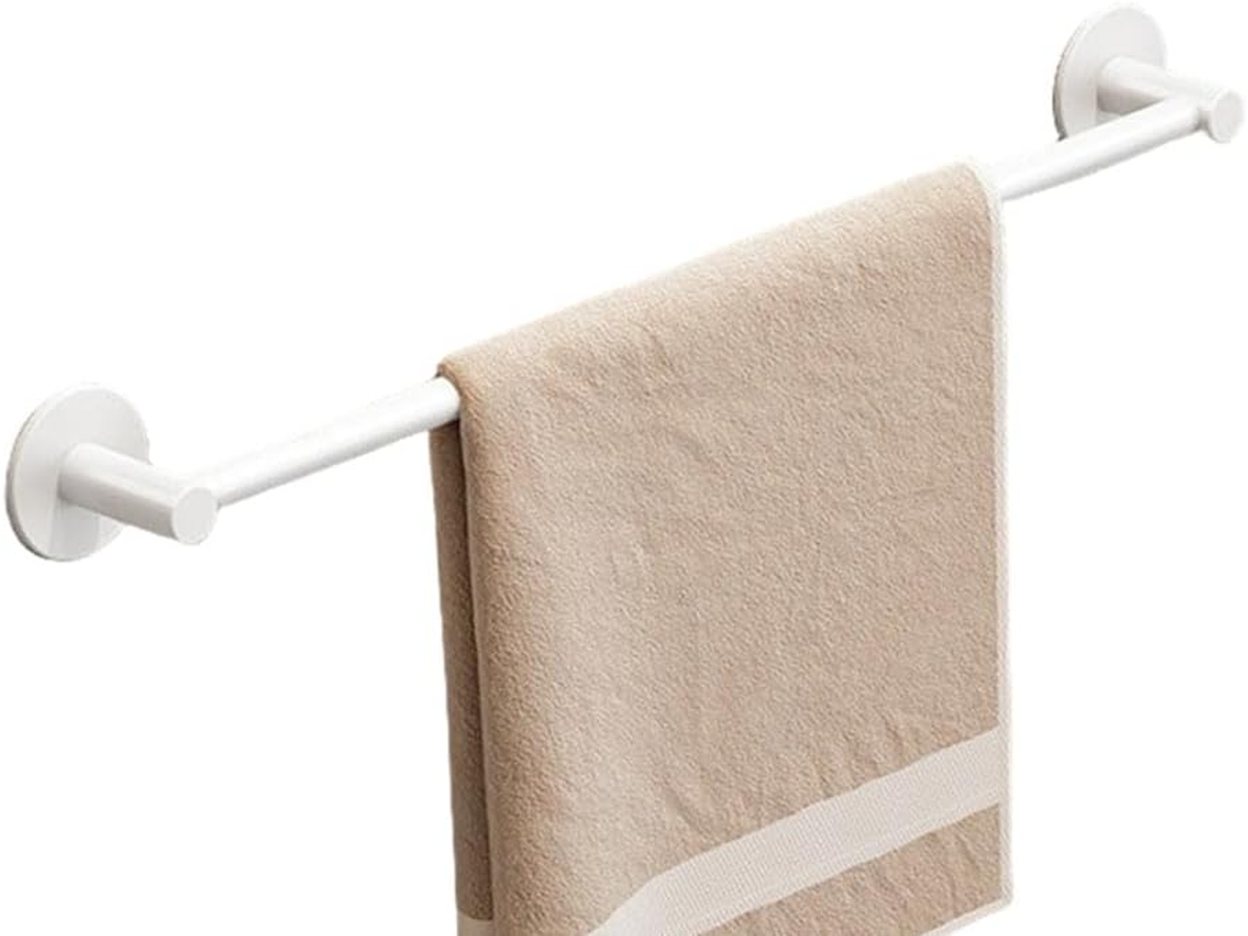 Toallero De Aluminio, 30 Cm, No Requiere Taladro, Barra Para Toallas Que Ahorra Espacio