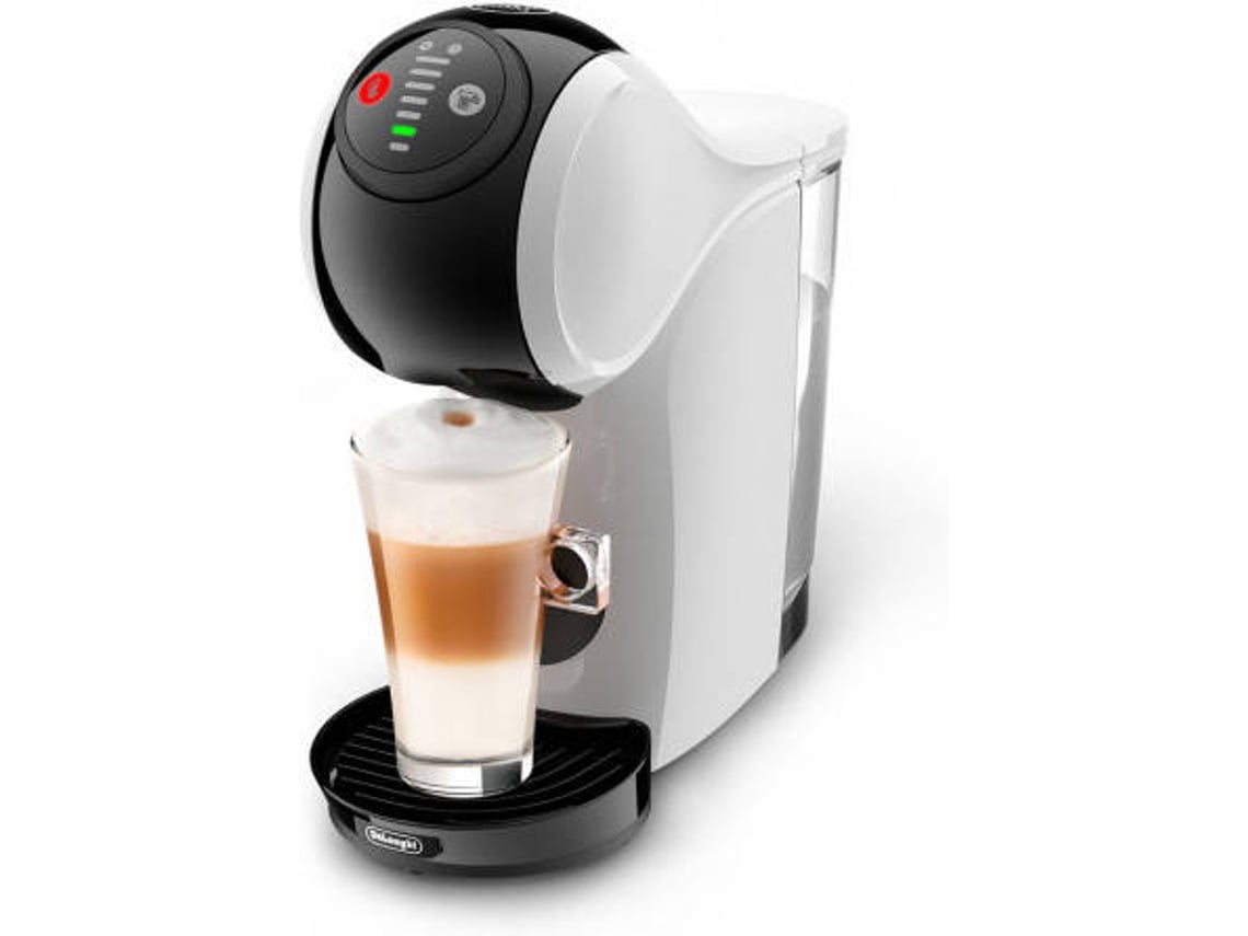 Nescafé Dolce Gusto genio delonghi 225.w cafetera cápsulas tamaño bebida ajustable agua 0.8 1470 blanco edg225w para con play select edg225.w 1500 15 2