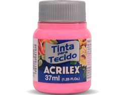 Tinta de Tela Mate Acrilex Rosa (04140/537 37ml)
