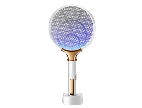 KKmoon Recargable Bug Zapper Fotocatalizador USB Mosquito Killer Bat Hogar Trampa para Mosquitos Swatter Hit Mosquito Lámpara Recargable 2 en 1 Mos...